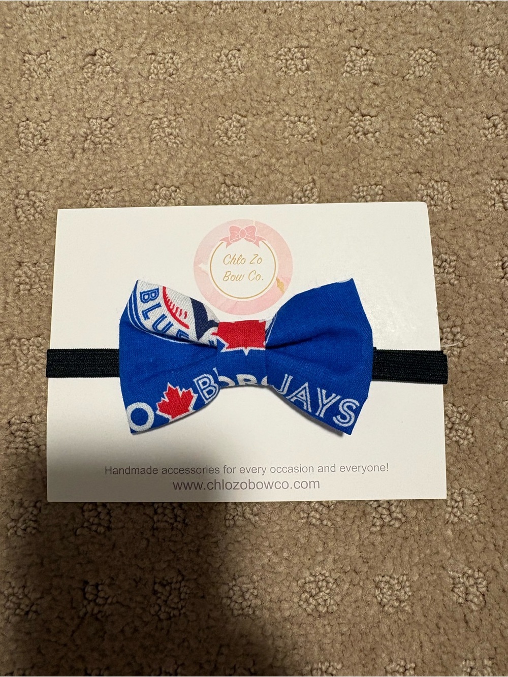 Blue Toronto Blue Jays Toddler Bow tie